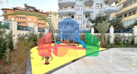 Пентхаус 3+1 в центре Алании с потрясающими видовыми характеристиками