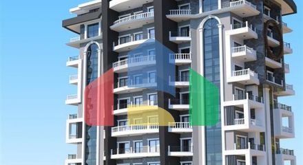 One-bedroom apartment in a new Alanya complex