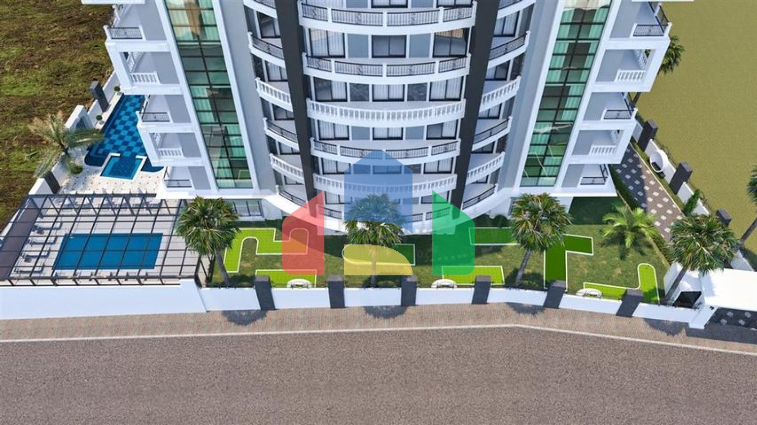 Двокімнатна квартира в новому комплексі Аланії