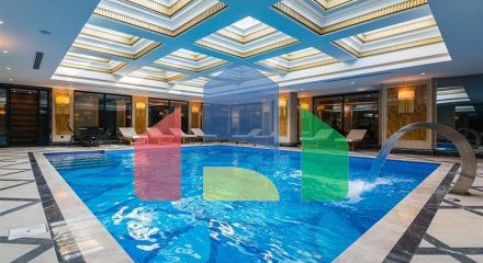 Просторная квартира с видом на море в одном из самых лучших комплексах Аланьи