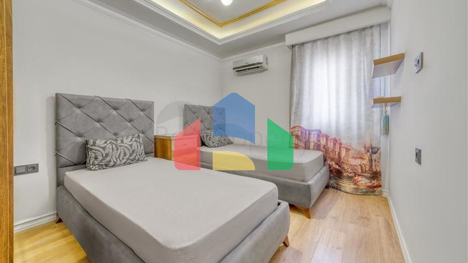 Просторная квартира с видом на море в одном из самых лучших комплексах Аланьи