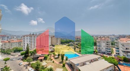 Просторная квартира с видом на море в одном из самых лучших комплексах Аланьи Просторная квартира с видом на море в одном из самых лучших комплексах Аланьи