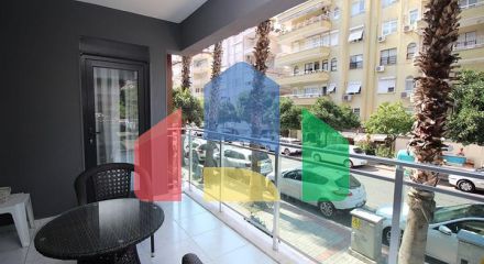 Меблированная квартира планировкой 2+1 в самом центре Алании