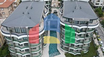 Квартира 2+1 в комплексі преміум класу в центрі Аланії