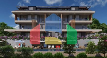 Modern complex in the center of Alanya