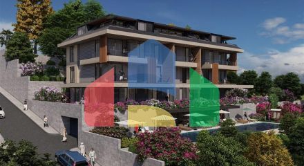 Modern complex in the center of Alanya