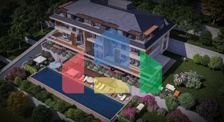 Modern complex in the center of Alanya