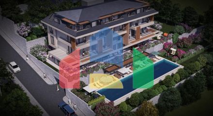 Modern complex in the center of Alanya
