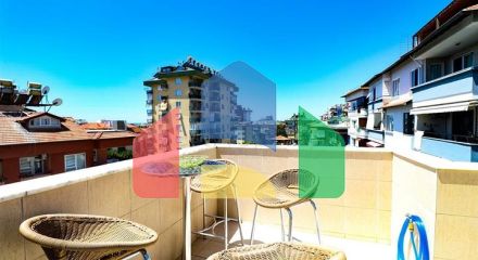 Квартира планировки 3+2 в центральном районе Алании