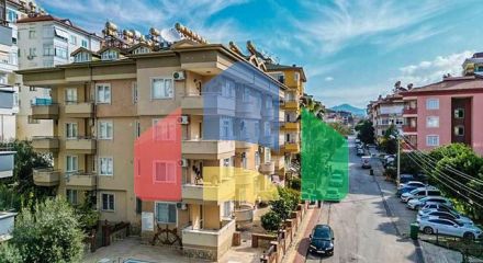 Квартира планировки 3+2 в центральном районе Алании