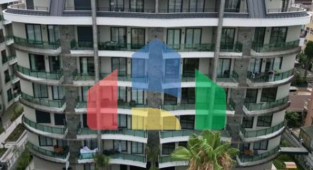 Квартира 2+1 в одном из лучших комплексов в центре Алании