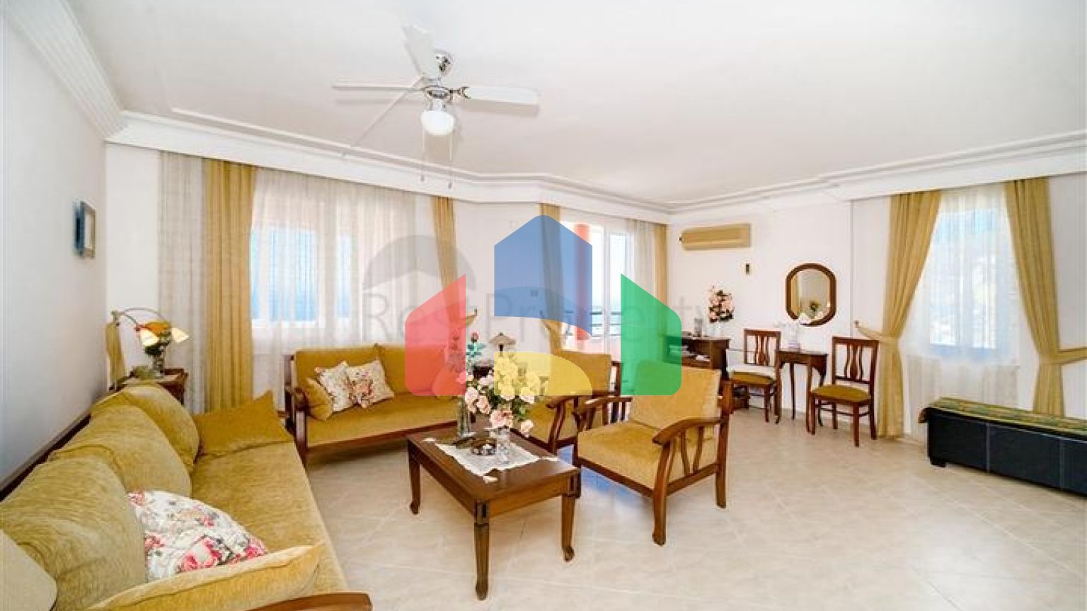 Пентхаус 2+1 с видом на море