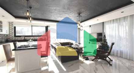 Вілла 3+1 в центрі Аланії