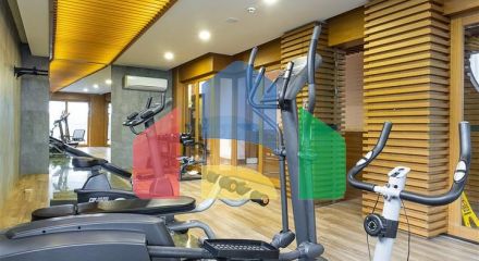 Furnished 1+1 apartment in the heart of Alanya