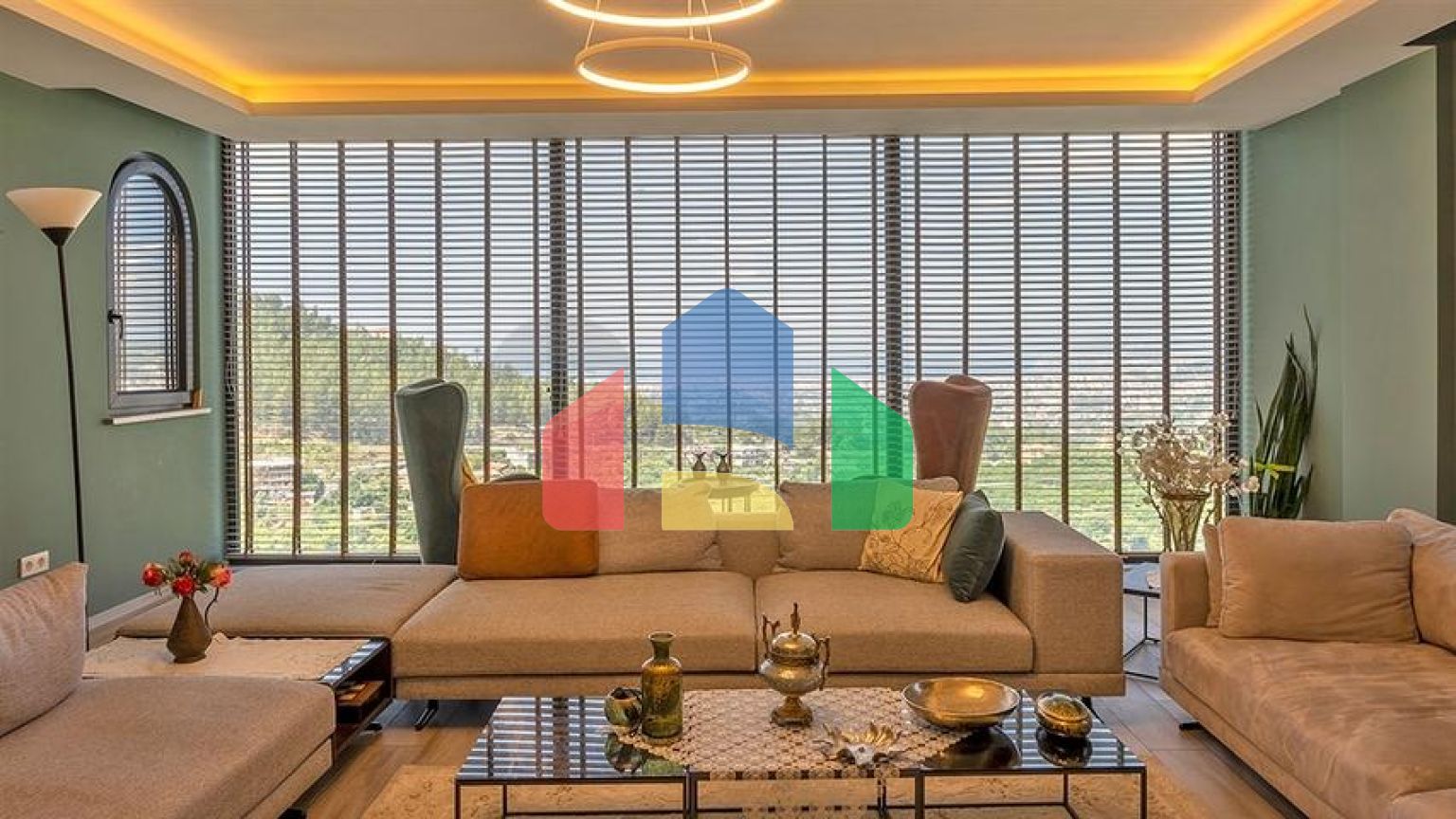 Продажа виллы 4+1 в Алании у моря | Готовый дом с мебелью