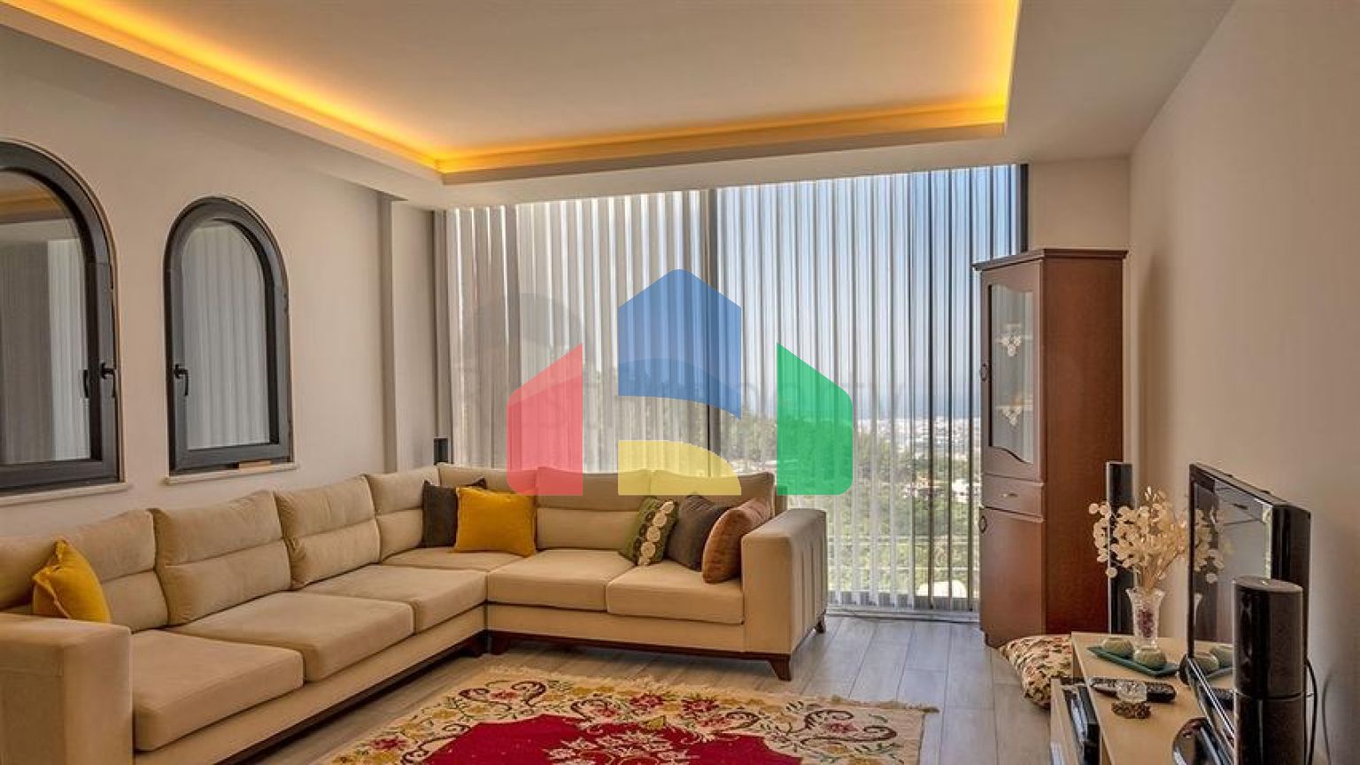 Продажа виллы 4+1 в Алании у моря | Готовый дом с мебелью