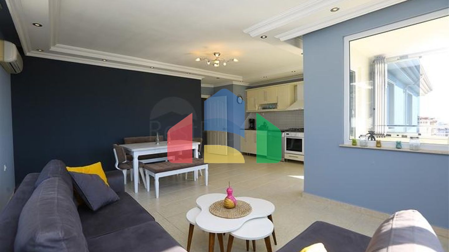 Квартира 2+1 в популярном районе Клеопатра