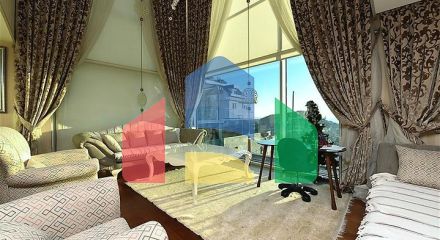 Вілла 5 + 2 з шикарним видом в центрі Аланії