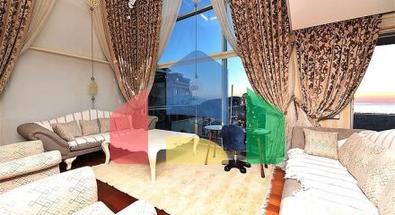 Вілла 5 + 2 з шикарним видом в центрі Аланії