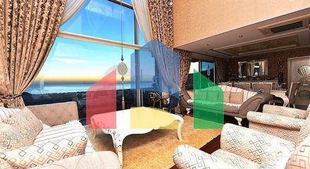 Вілла 5 + 2 з шикарним видом в центрі Аланії