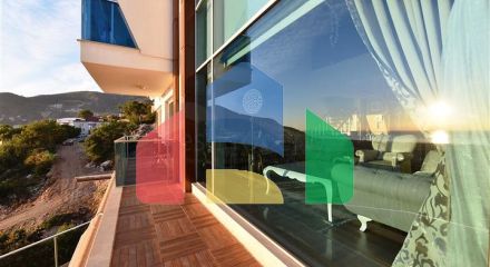 Вілла 5 + 2 з шикарним видом в центрі Аланії