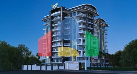 Investment project in the center of Alanya