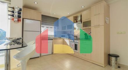 Пентхаус 3+1 с потрясающим видом на море в живописном районе Бекташ