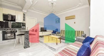 1+1 apartment in the center of Alanya