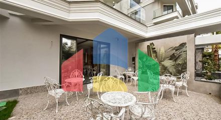 Пентхаус 3+1 в новом комплексе на первой береговой линии в Алании