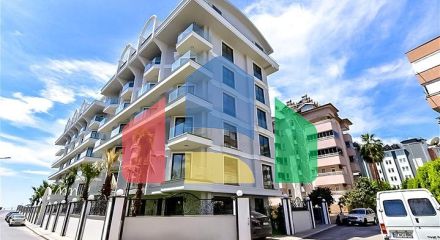 Пентхаус 3+1 в новом комплексе на первой береговой линии в Алании