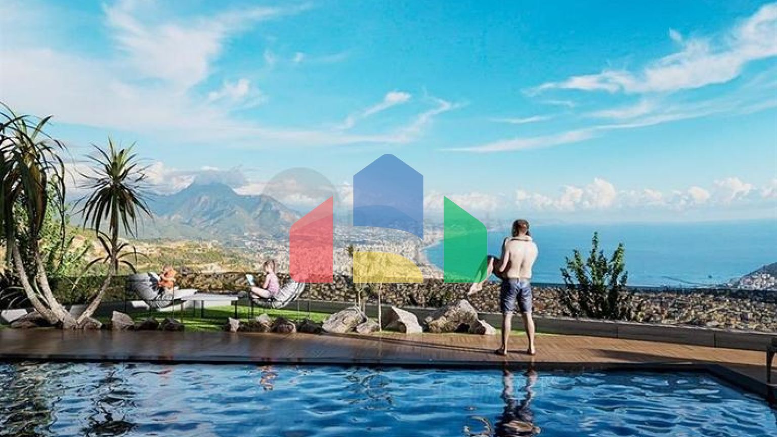 Вілли з шикарним видом на всю Аланію