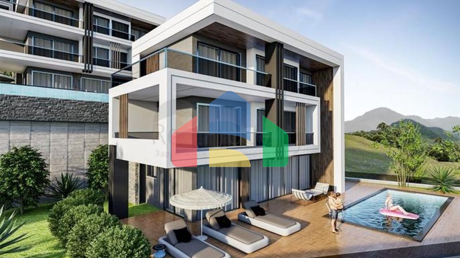 Вілли з шикарним видом на всю Аланію