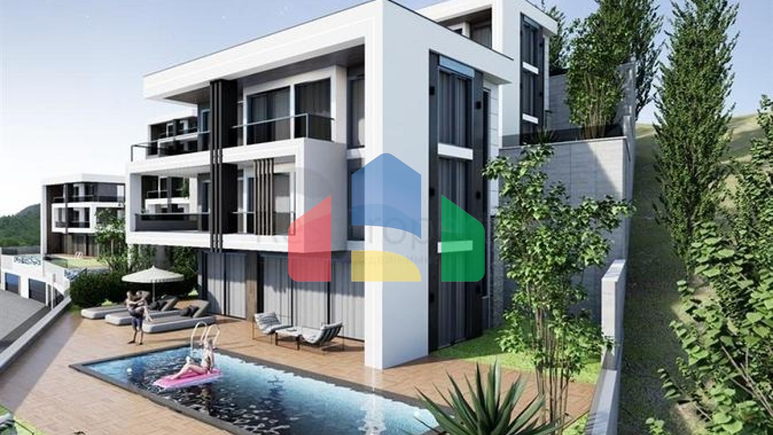 Вілли з шикарним видом на всю Аланію