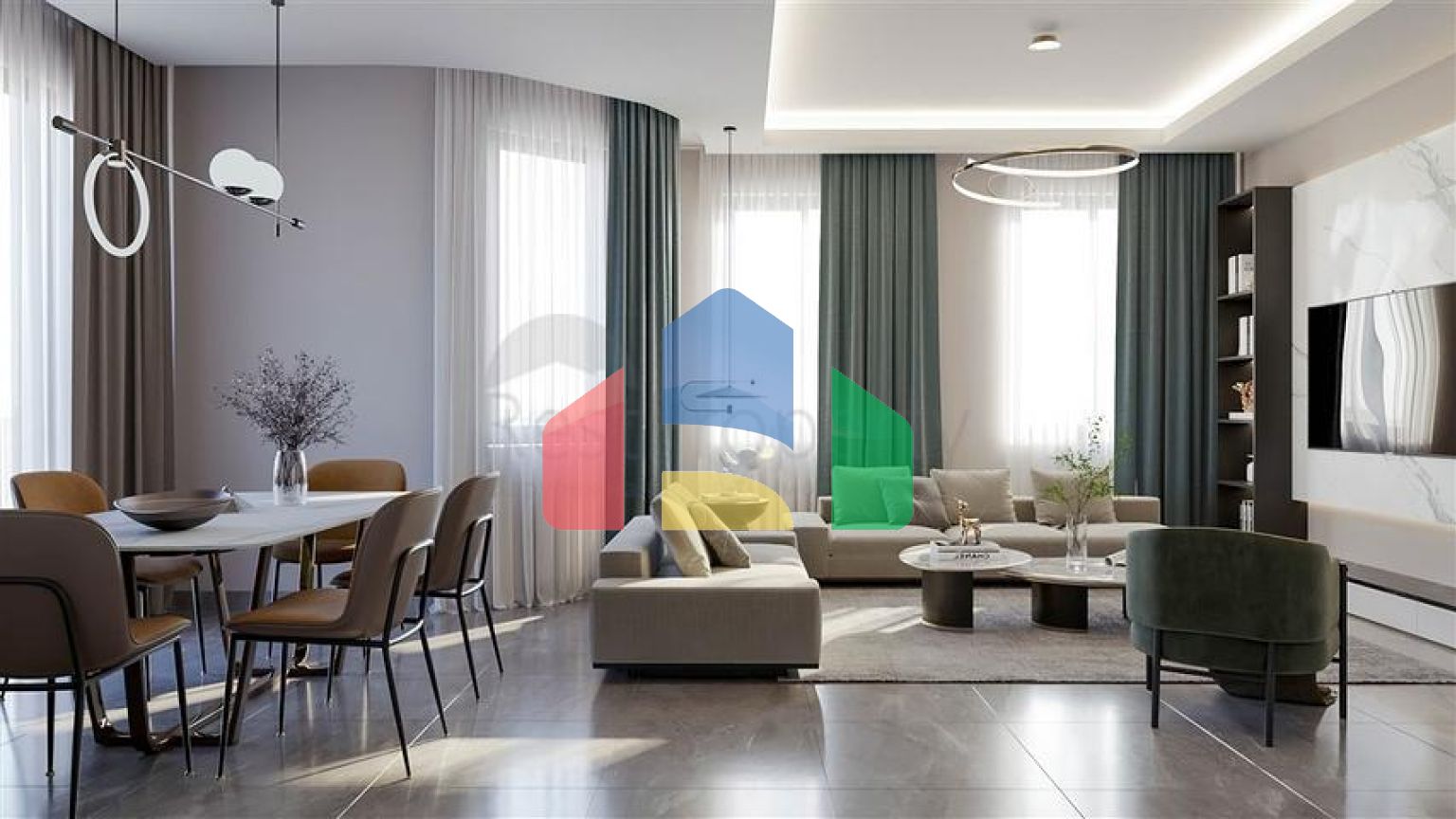 Новый строящийся комплекс в районе Клеопатра