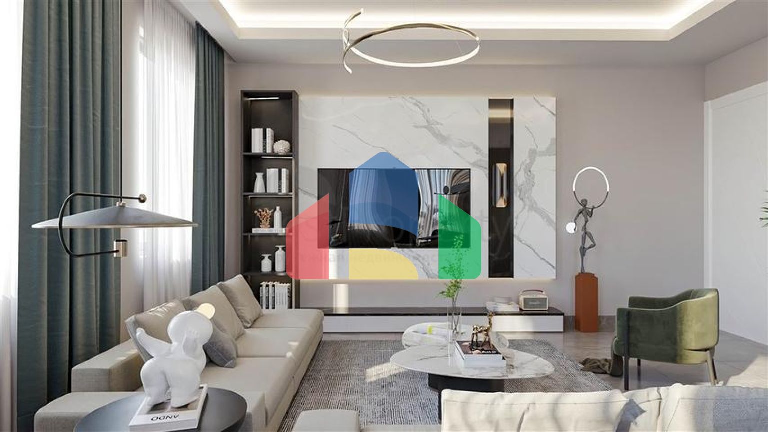 Новый строящийся комплекс в районе Клеопатра