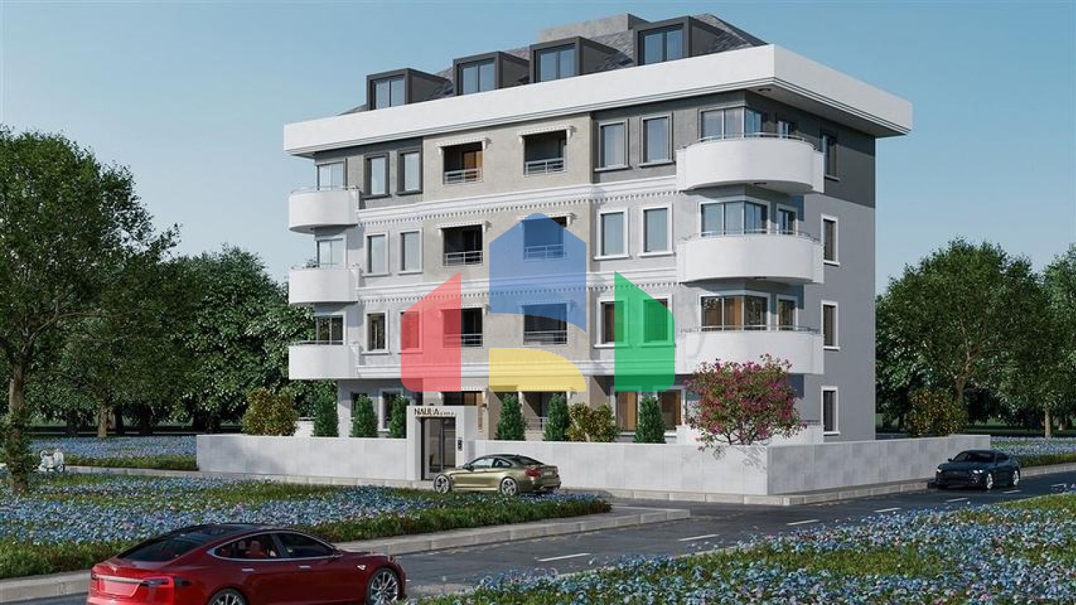 Новый строящийся комплекс в районе Клеопатра