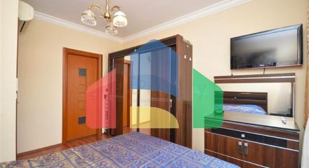 Apartment 2+1 on the first line in the center of Alanya