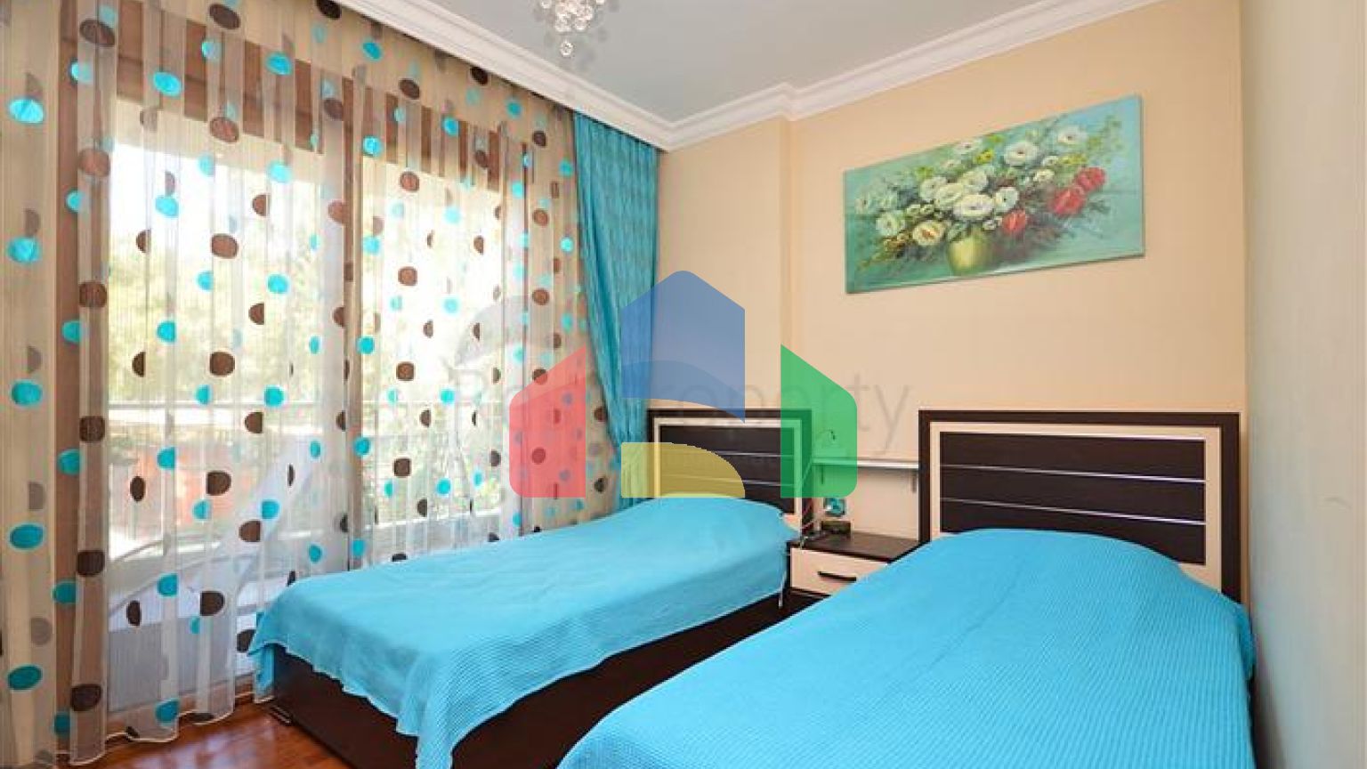 Квартира 2+1 на первой линии в центре Алании