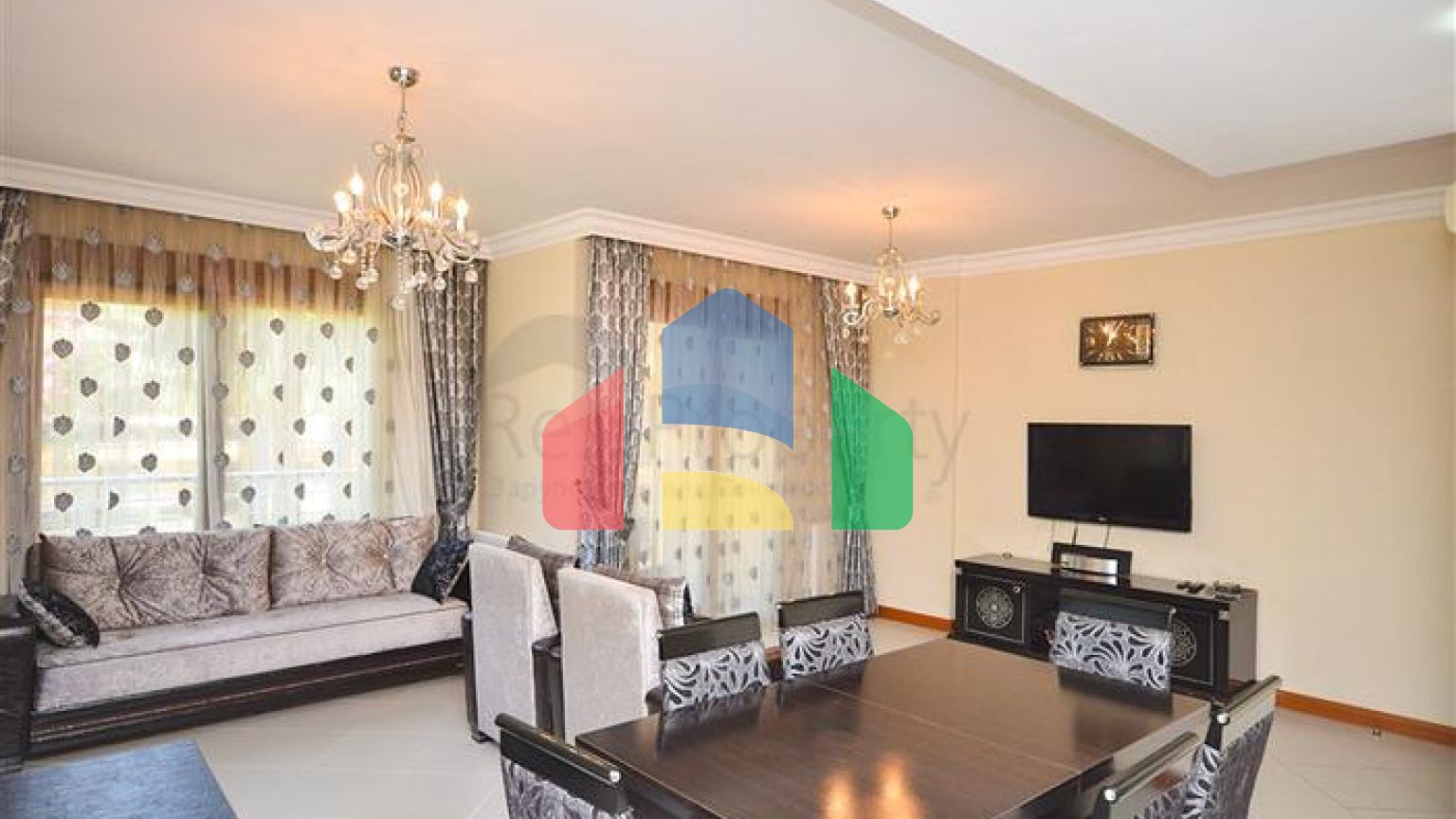 Квартира 2+1 на первой линии в центре Алании