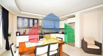 Двухуровневый пентхаус 3+1 в 100 м от моря Двухуровневый пентхаус 3+1 в 100 м от моря