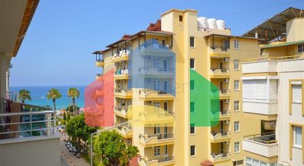 Двухуровневый пентхаус 3+1 в 100 м от моря Двухуровневый пентхаус 3+1 в 100 м от моря