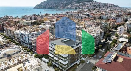 Holiday apartment in the very center of Alanya, 5 minutes from the beach