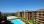 Furnished 2+1 apartment in a complex on the first coastline in the center of Alanya
