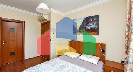 Меблированная квартира 2+1 в комплексе на первой береговой линии в центре Алании