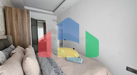 Квартира 1+1 в новом комплексе в районе пляжа Клеопатра