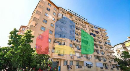 Уютная квартира 2+1 в самом центре Клеопатры — шаговая доступность к пляжу и комфорт городской жизни