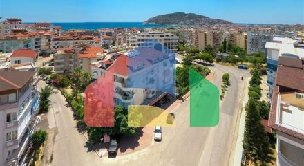 Меблированная квартира планировкой 2+1 в центре Алании