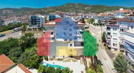 Меблированная квартира планировкой 2+1 в центре Алании