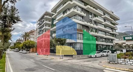 3+1 penthouse in a new residential complex near Cleopatra beach