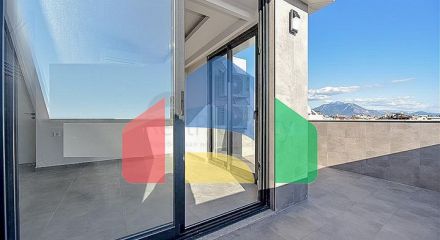 3+1 penthouse in a new residential complex near Cleopatra beach